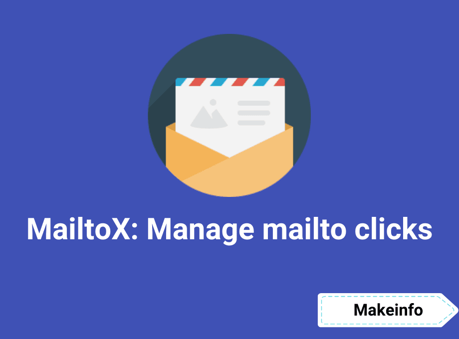 MailtoX: Manage mailto clicks