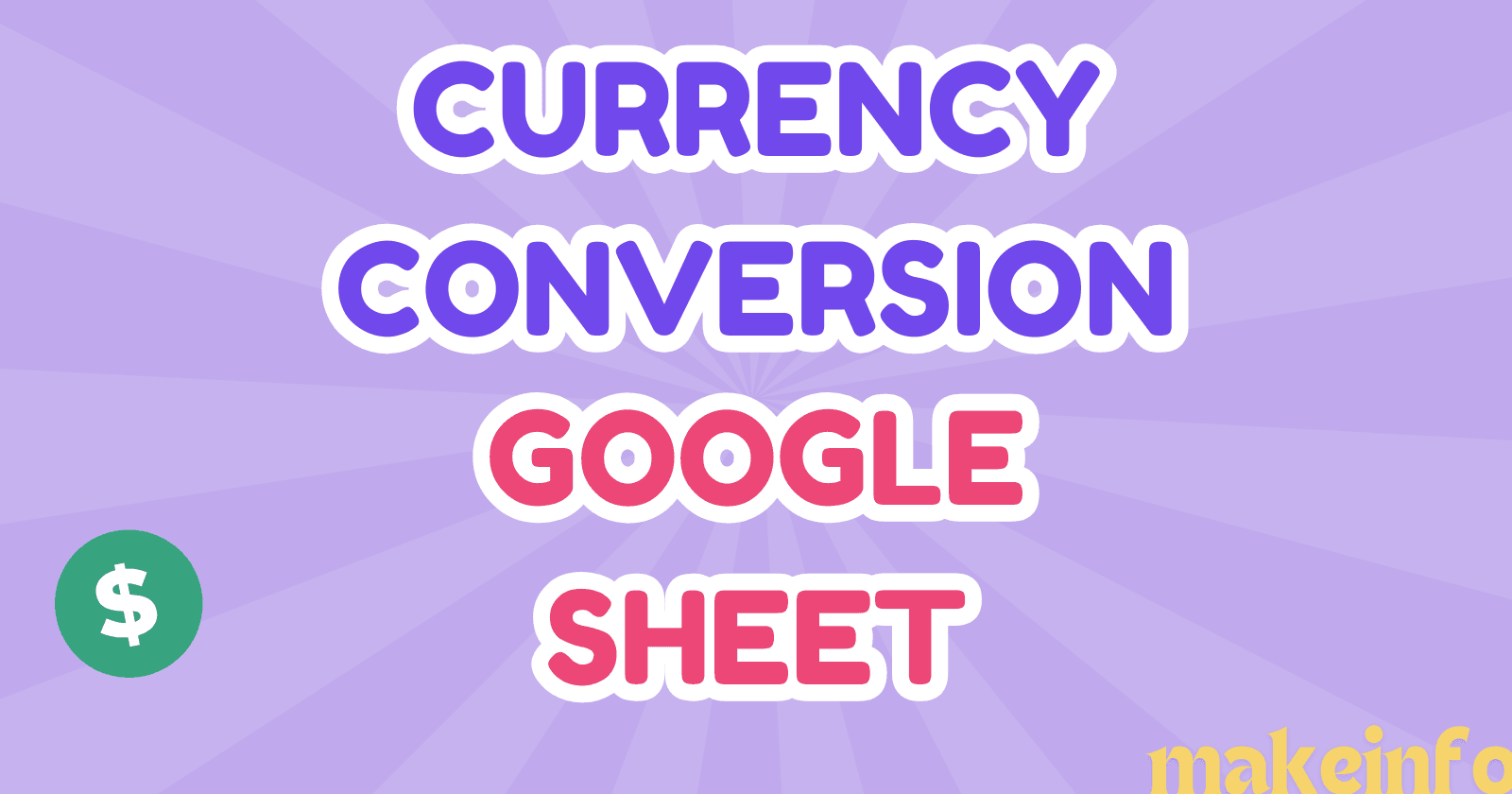 Master Currency Conversion in Google Sheets: Adding USD to Formulas Simplified